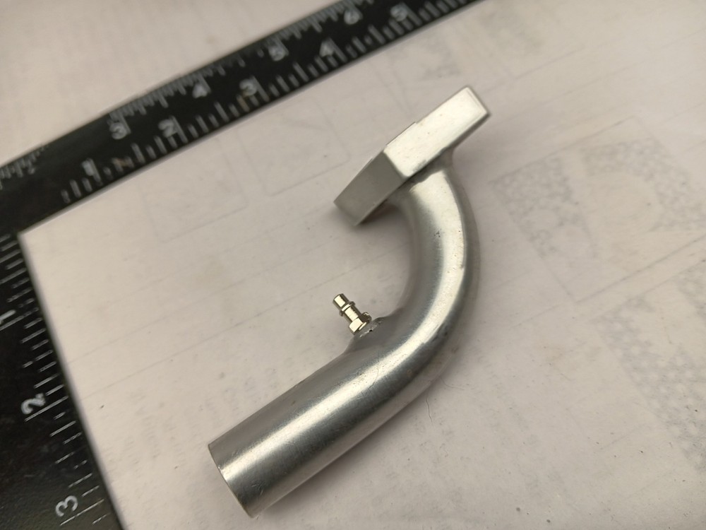 Exhaust Header & Mounting Screws for RC & Model Airplane Engine