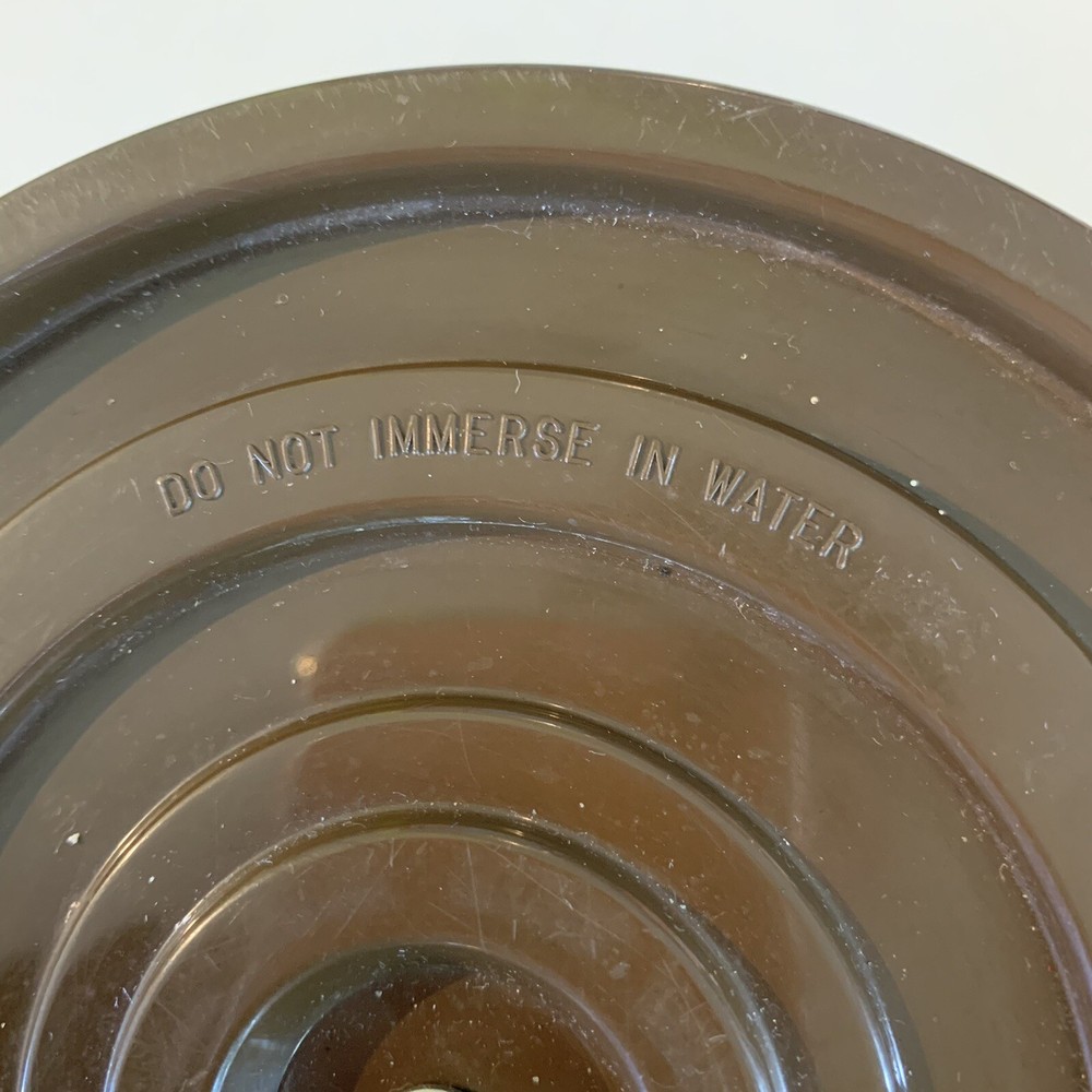 Vintage OSTER Regency Kitchen Center Turntable Replacement 4969-007 EUC
