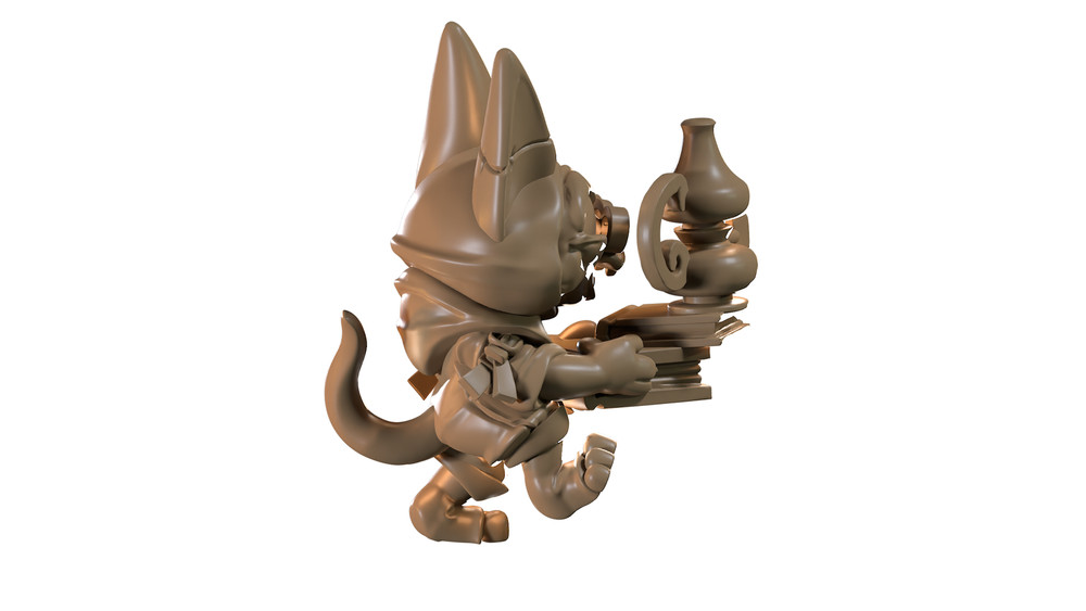 Capsule Chibi - Goblin Cat #2