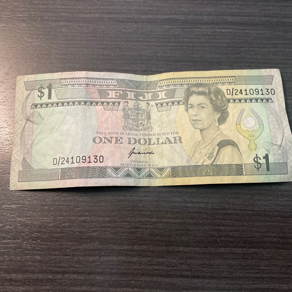 Fiji One Dollar Note