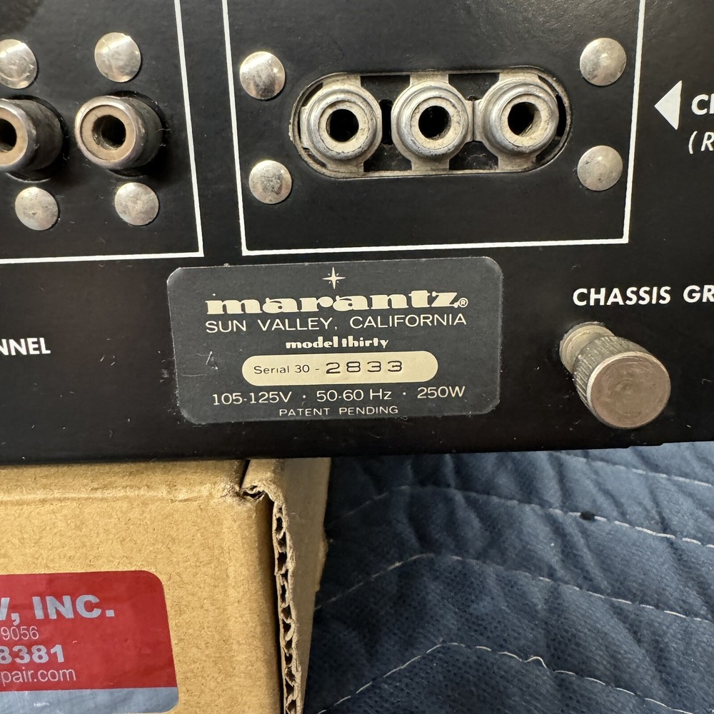 MARANTZ MODEL THIRTY INTEGRATED STEREO AMPLIFIER - SERVICED - CLEANED - TESTED