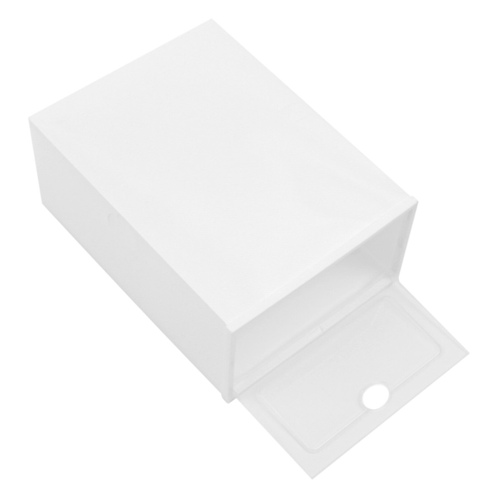 Stackable Shoe Storage Box Durable Plastic Sneaker Display Case Organizer 20pcs