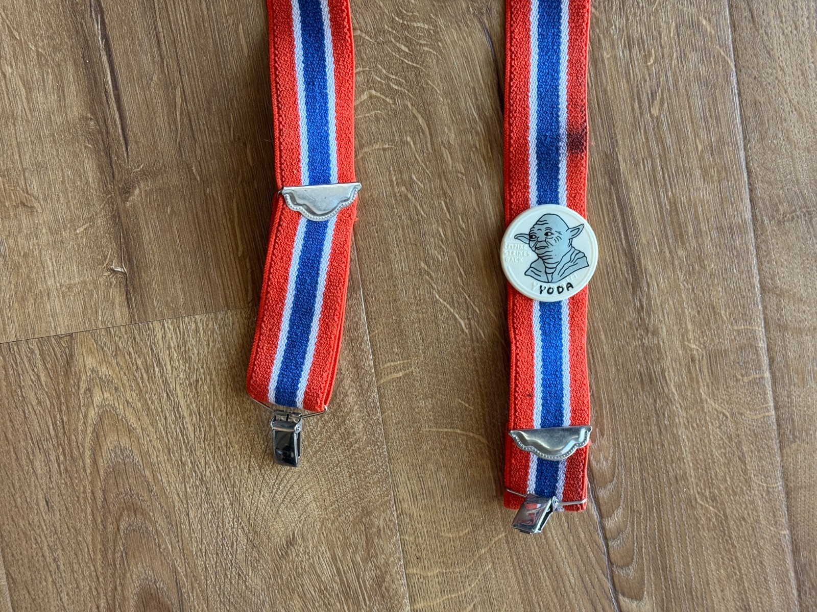 Vintage Empire Strikes Back Yoda Suspenders RARE Very Good Condition