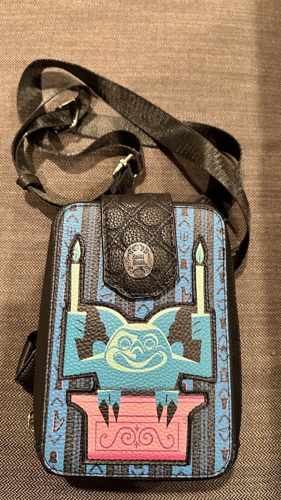 Disney Haunted Mansion Loungefly Crossbody Purse Bag Exclusive Disney Parks