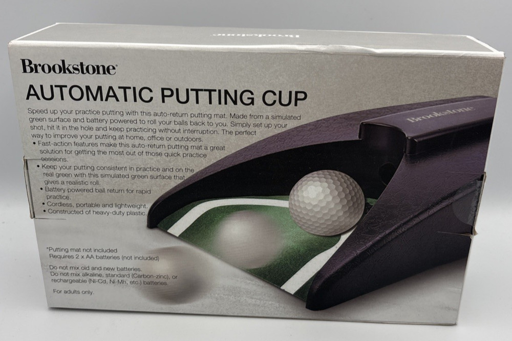 Brookstone Automatic Return Putting Cup