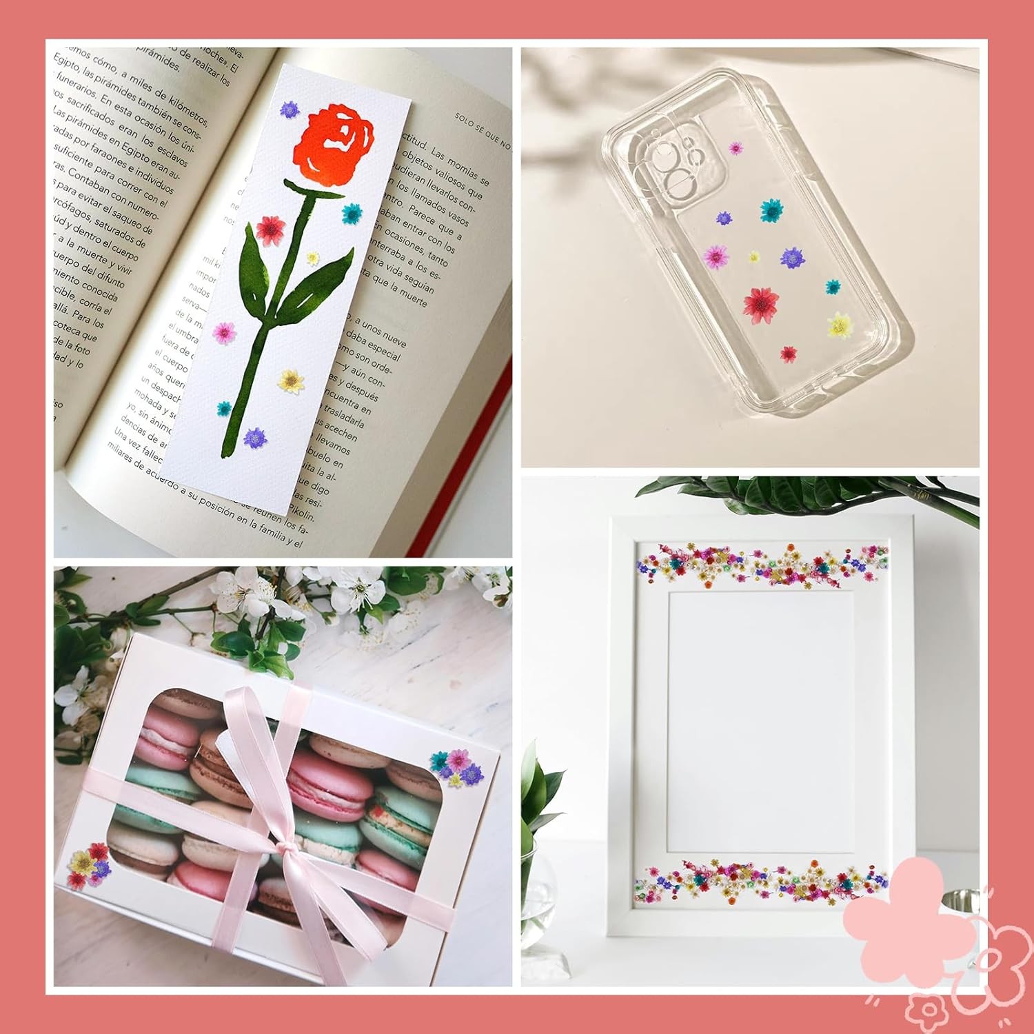 300 PCS Mini Dried Flowers for Resin, Small Dried Flowers for Crafts, Mini-Dried