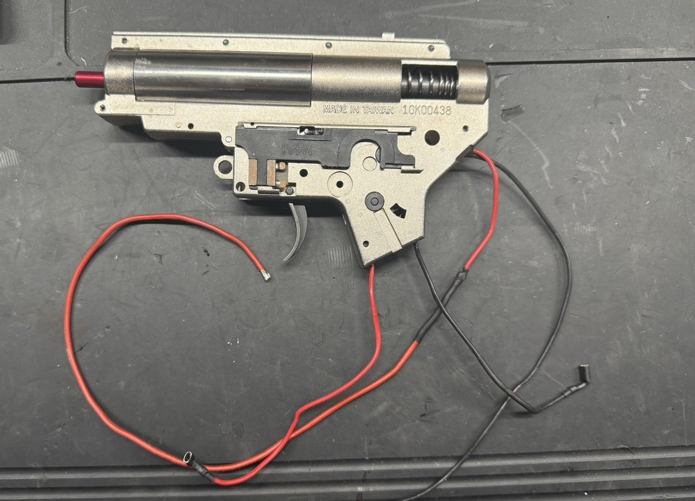 BRAVO Airsoft Gearbox V2 with Wiring Internal Components