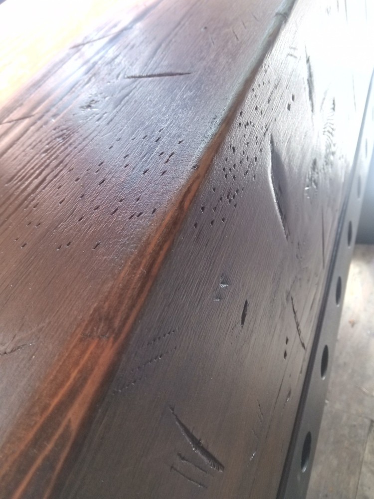 Reclaimed Western Red Cedar Bench