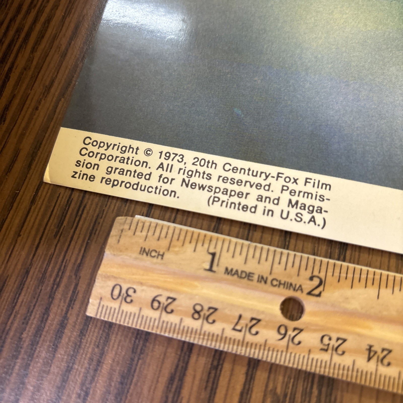 VTG 1973 Emperor of the North Movie Lobby Card Poster Kenneth Hyman Lee Marvin