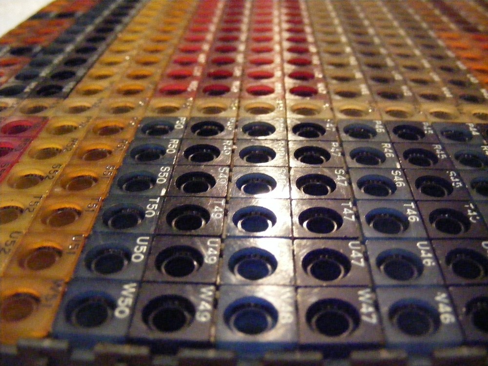 NASA Apollo Saturn KSC LCC Analog Computer Patch Board Apollo, Saturn