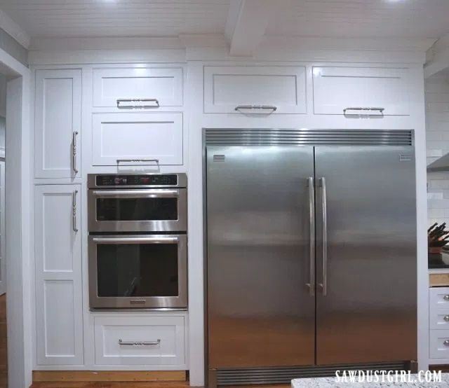 12" Contemporary Appliance Pull Satin Nickel