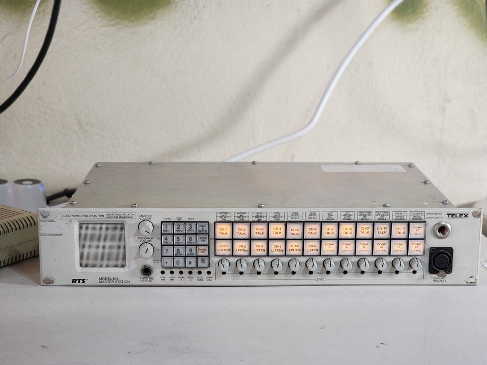 RTS 803 Master Station + RTS 862 Intercom System Interconnect