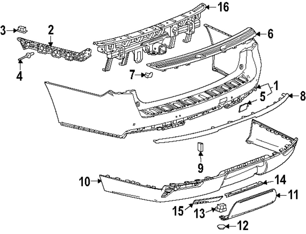 Genuine GM Support Bracket 85098364