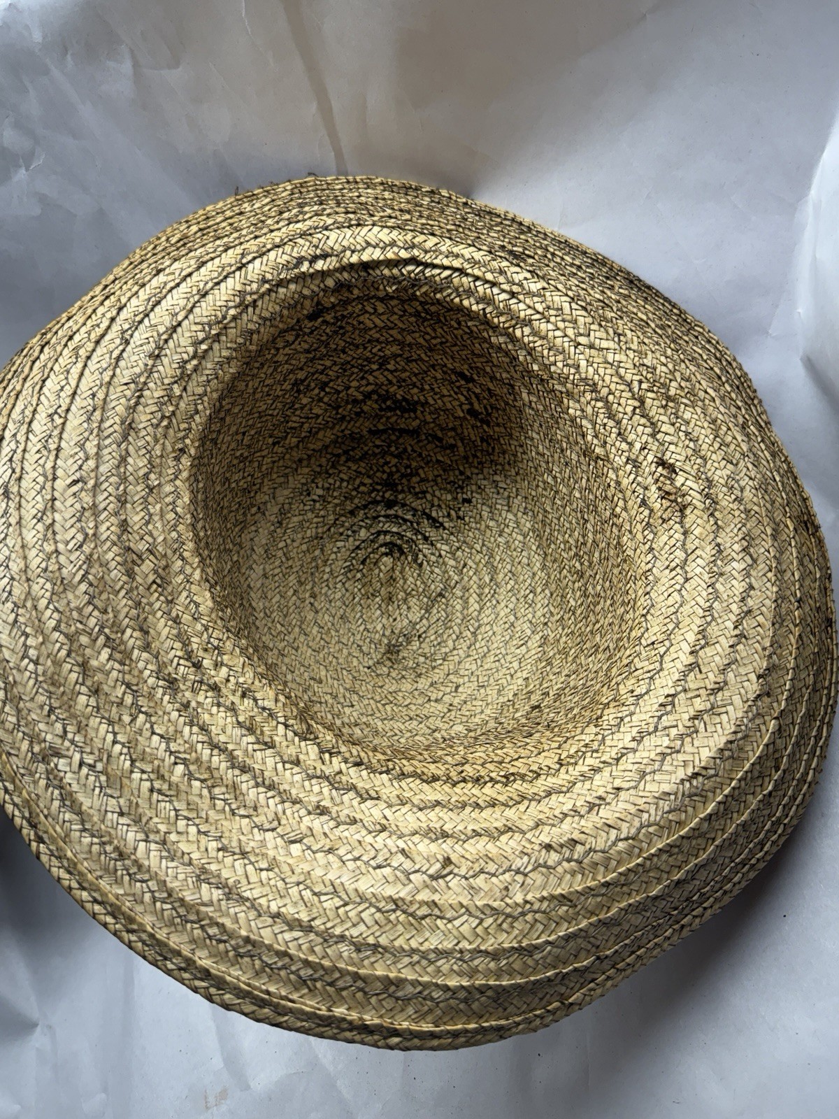 Civil War Church Chaplain Officer Straw Slouch Hat Cap Kepi 100% Authentic