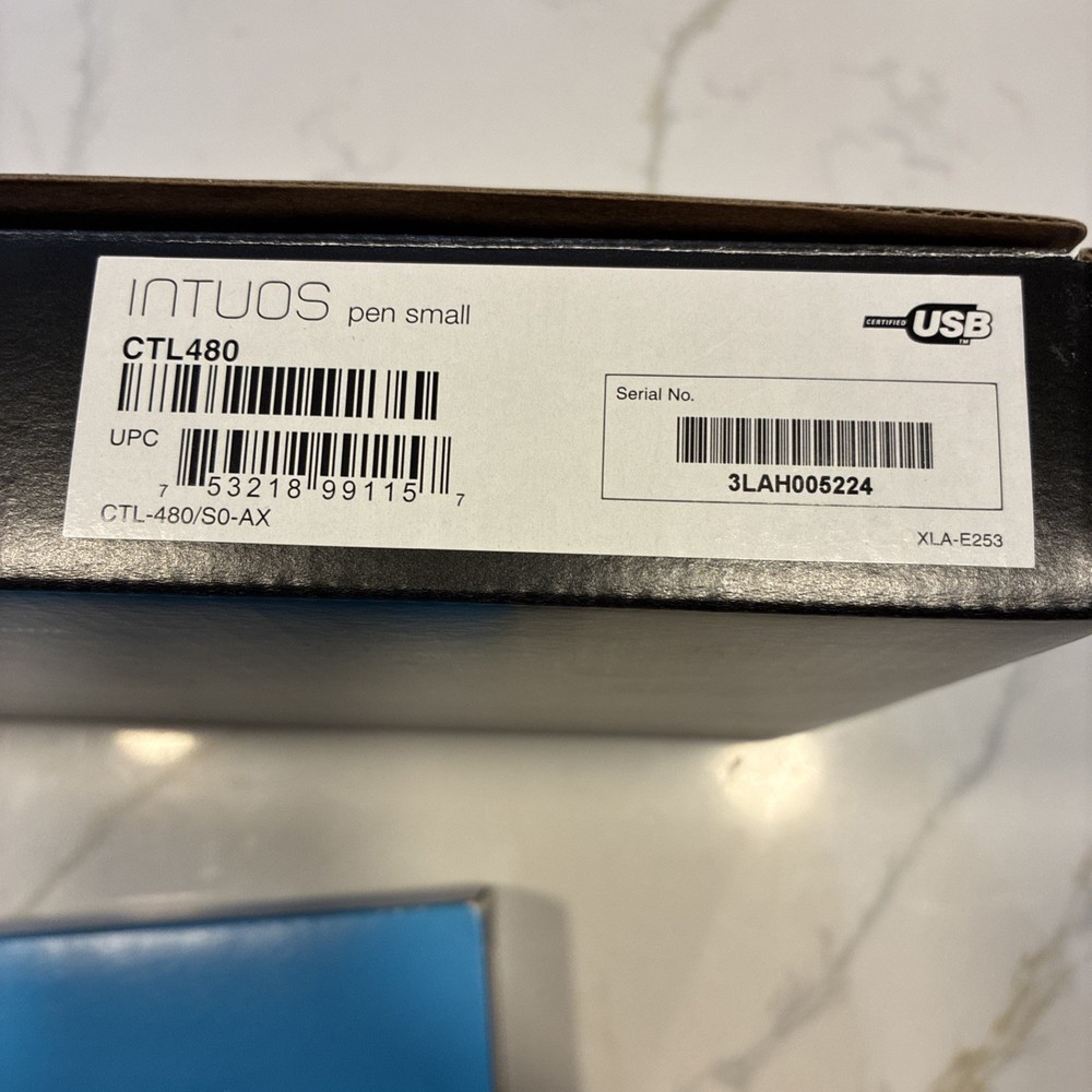 WACOM Intuos CTL-480 Small Creative Pen Tablet Cable Not Tested