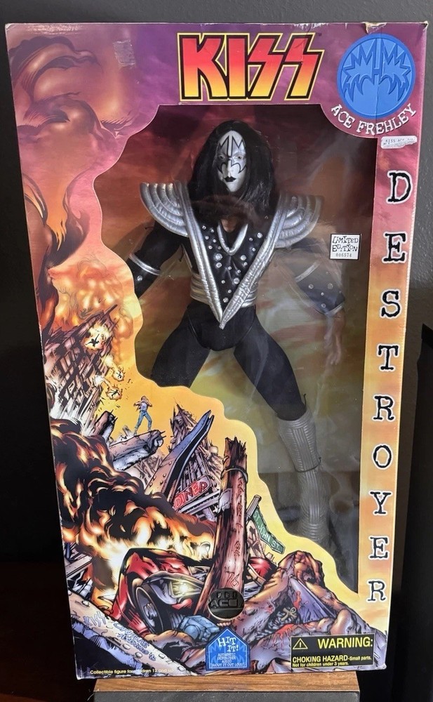 KISS Ace Frehley Destroyer 24”  Doll 1998 Limited Edition NEW