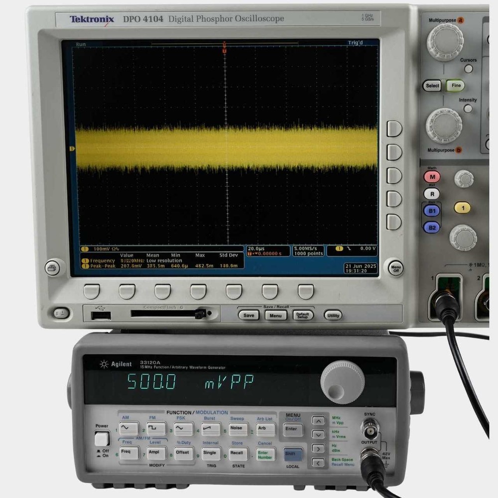 Agilent 33120A 15 MHz Function Arbitrary Waveform Generator REFURB, CALD, NICE