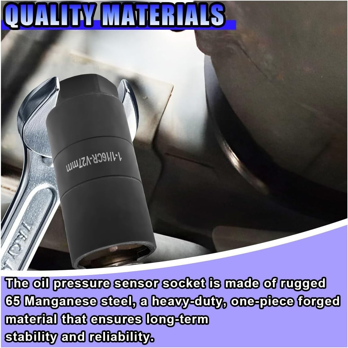 1 PC Automobile Oil Pressure Switch Socket Oil Pressure Sensor Removal Access...