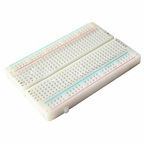 400 Contact Tie-Points Mini Solderless Electronic Test Deck Prototype Breadboard