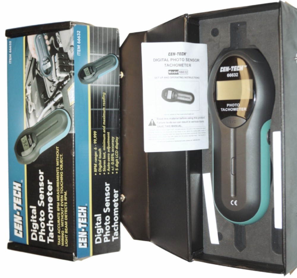 Cen-TechDigital photo sensor tachometer