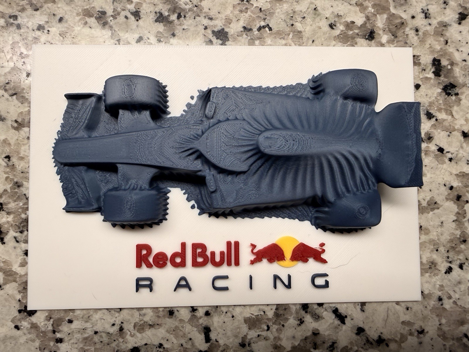 Redbull F1 Car Art Decor Logo Gift For Fan Collector Man Cave Desk