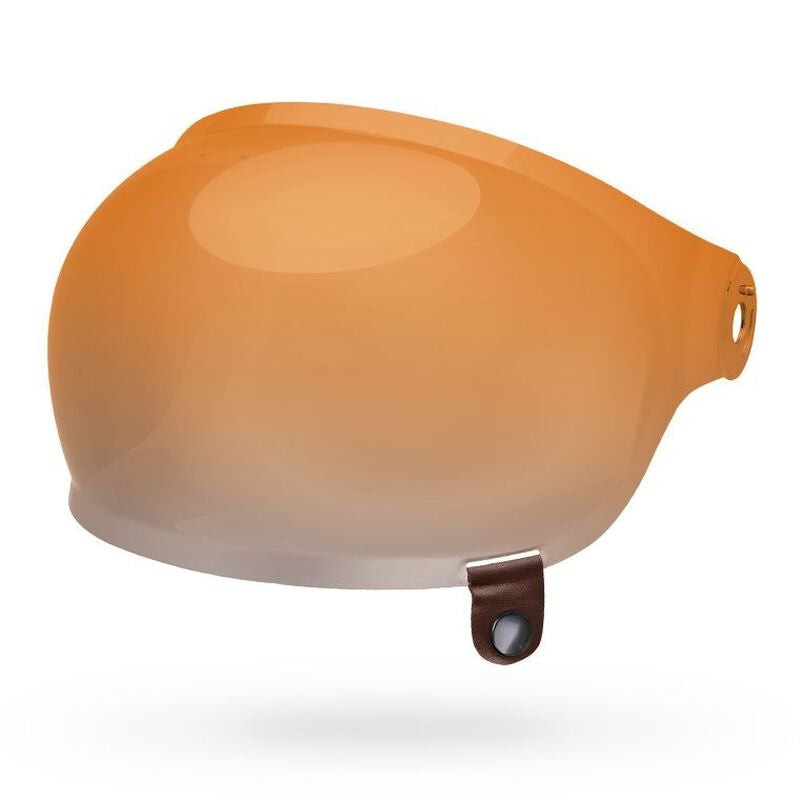 Bell Powersports Bullitt Bubble Shield Amber Gradient /Brown Tab -Open Box