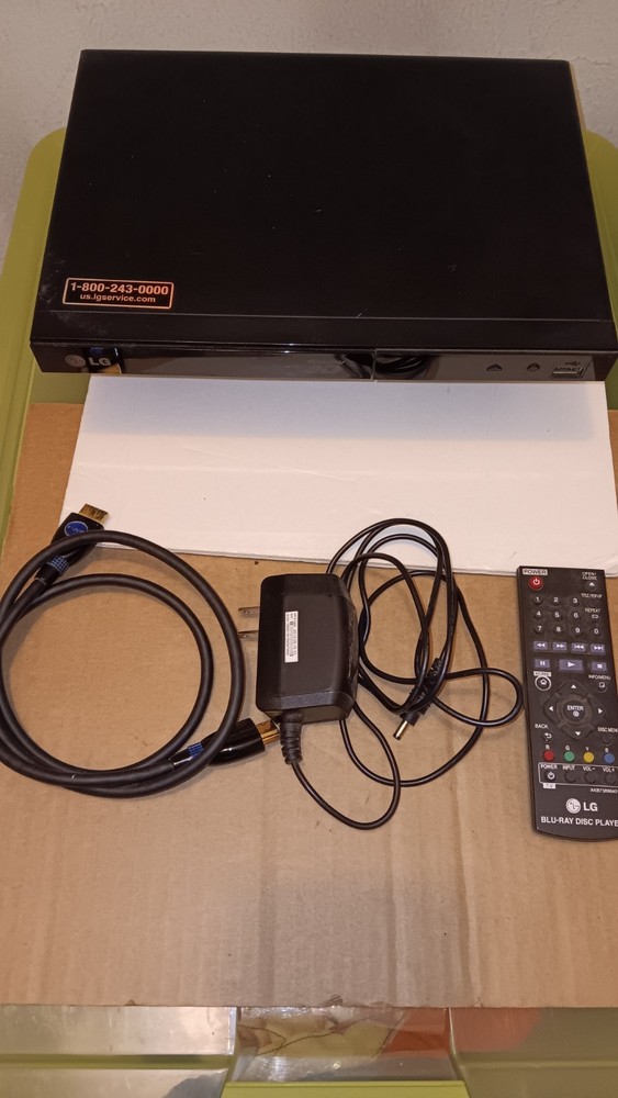 LG BP335W 3D Blu Ray Player Complete