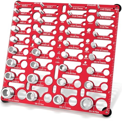 55 Thread Checker - Nut and Bolt 55 Thread Checker - Lightweight & Portable