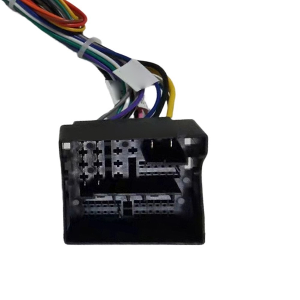 52 Pin CAN Bus Decoder Wiring Harness for Android Head Unit For Golf MK7