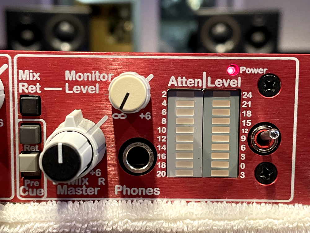 ATI 8MX2 8x2x8 Mic Pre Mixer- Red