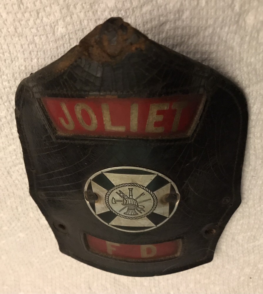 Antique Cairns Leather Fire Helmet Front