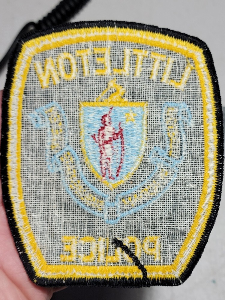 Police patch Massachusetts Littleton