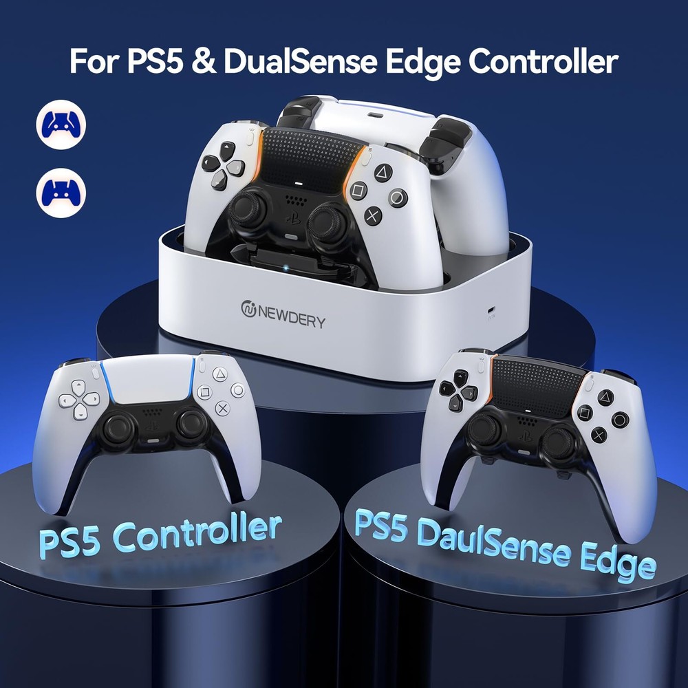 PS5 Wireless Controller Usb Type-c Dual Fast Charger PS5 Type-C Charging Station