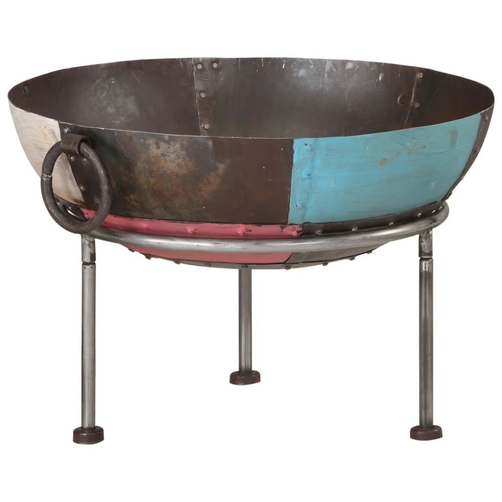 Fire Pit 21.7"x21.7"x15" Iron