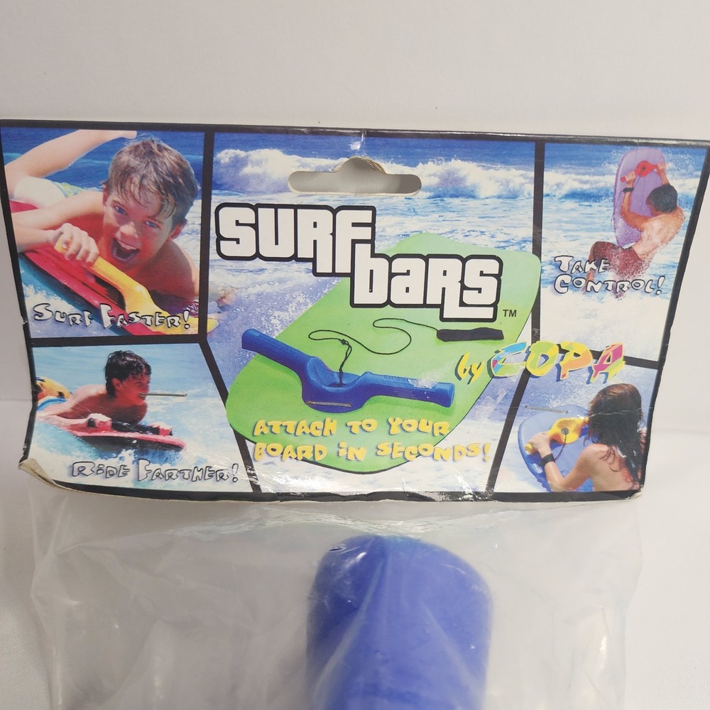 Copa SURFBARS Bodyboard Handlebars For Removable Leash Plug Boogie Board - NEW