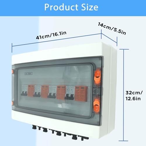 Solar Disconnect Switch, PV Combiner Box 4 String 1000V 40A 4String (4in4out)