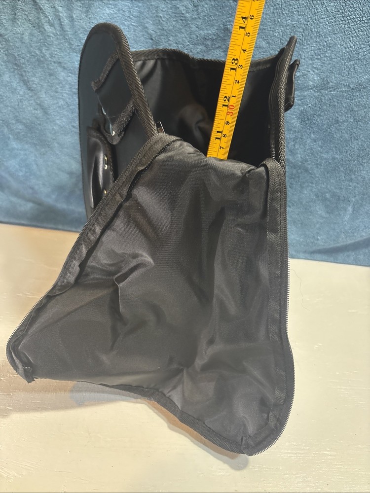 Replacement storage bag for a 3-wheel rollator walker.