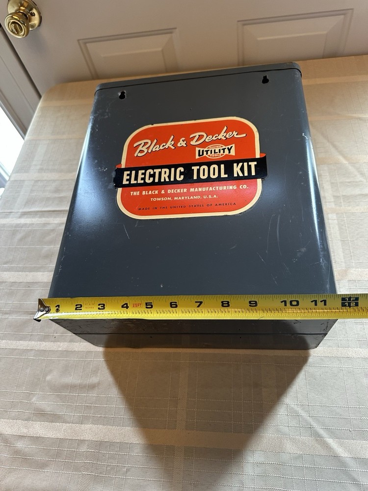 Black & Decker Empty Electrical Tool Kit Case