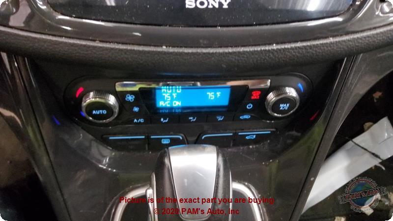 Used A/C Selector Switch fits: 2014 Ford Escape Front automatic temperature cont