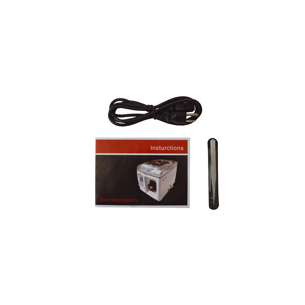 110V Automatic Banknote Bundling Machine Money Binder Simple Operation