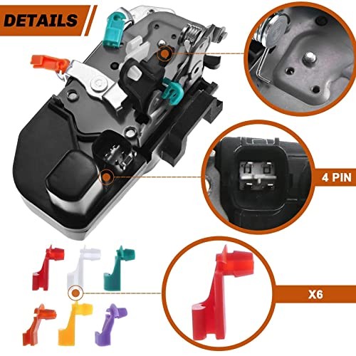 | Power Door Lock Actuator Motor | Replacement for 2003-2008 Front Driver Side