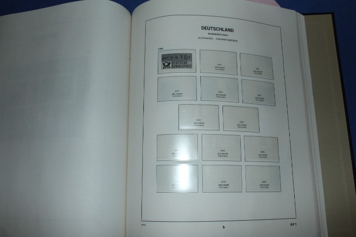 BUND Germany + Berlin DAVO Hingeless binder dustcase BlueLakeStamps Most Useful