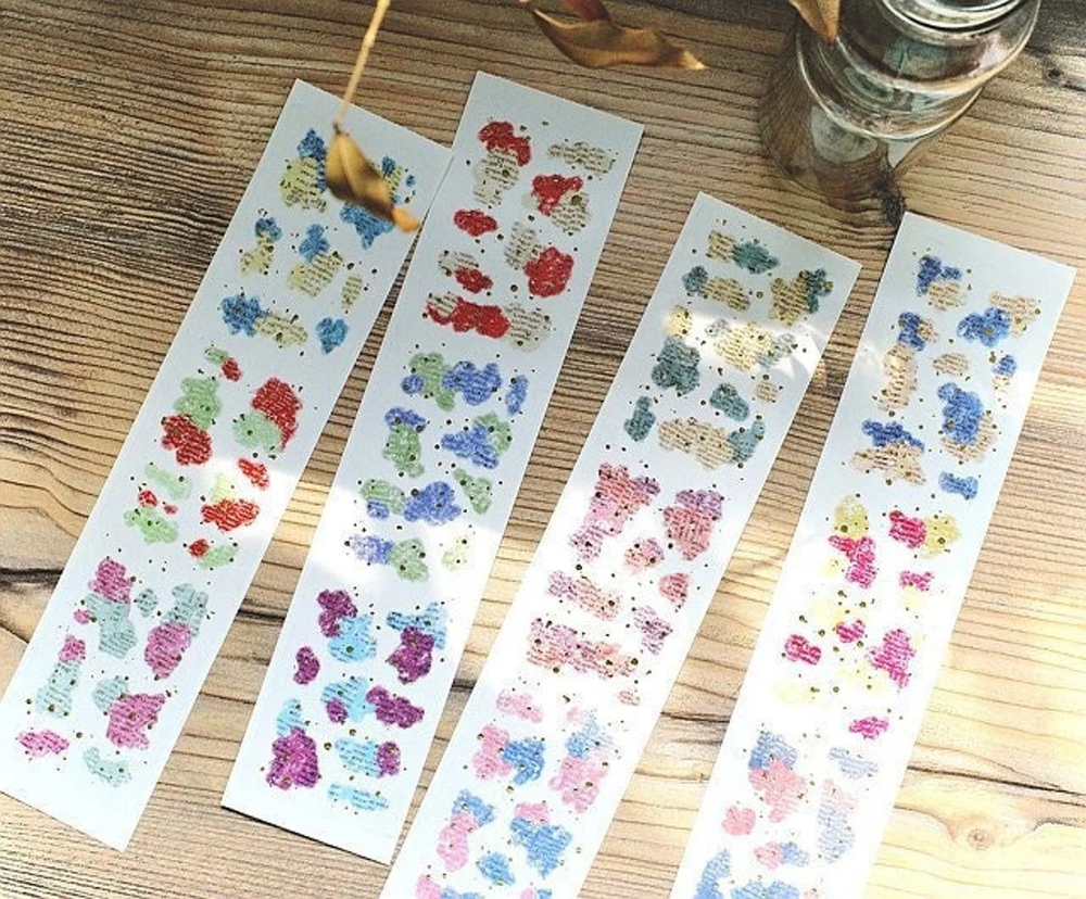 Sonia's Illustration Life Clouds Foiled Washi Tape SAMPLE LOOP