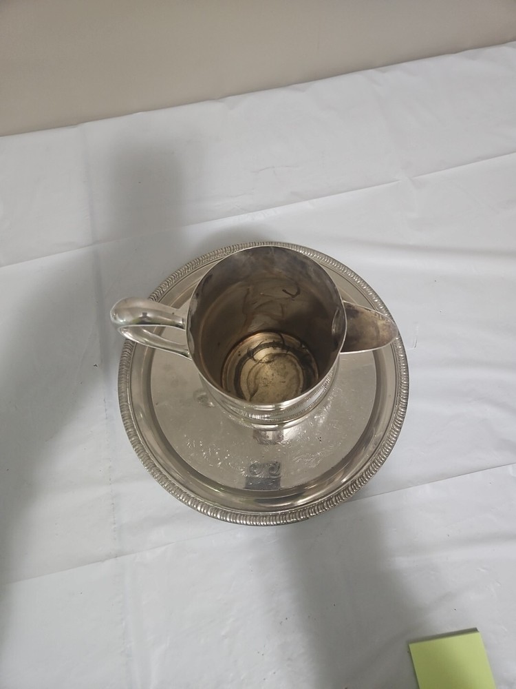 Vintage Silver Plated Tea / Water Pitcher