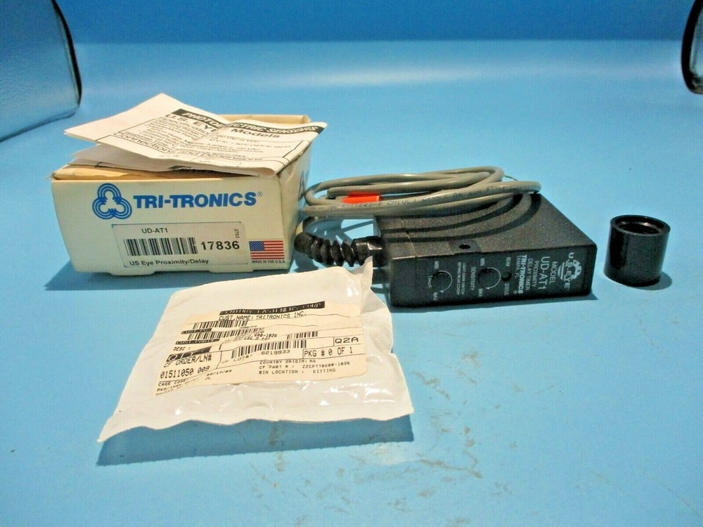 NEW TRI-TRONICS UD-AT1 US EYE PROXIMITY DELAY TIMER W/HARDWARE