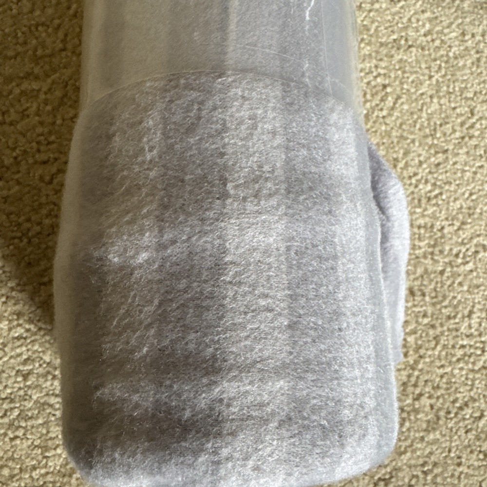VITMOSSA 47"x63" Throw, polyester, gray, den, dorm, RV, *NEW*