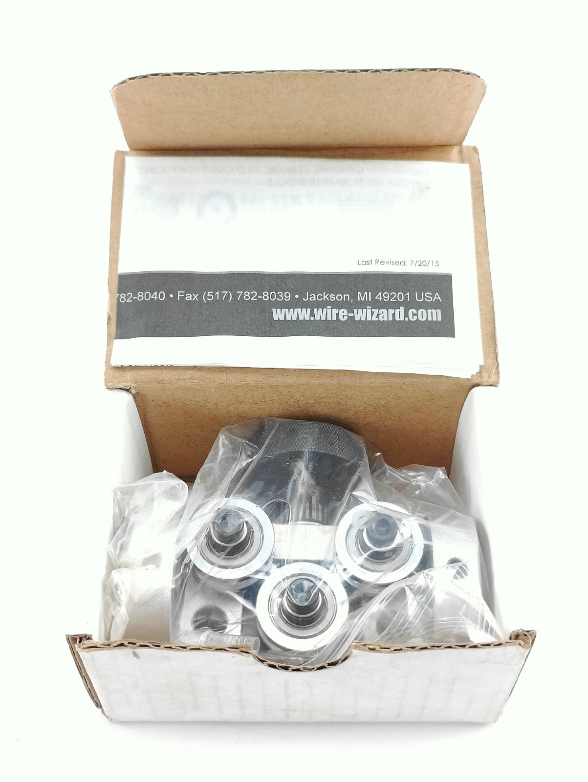 NEW WIRE WIZARD Small Steel Wire Straightener WSS-100 FOR 035 to .062 WIRE SIZE