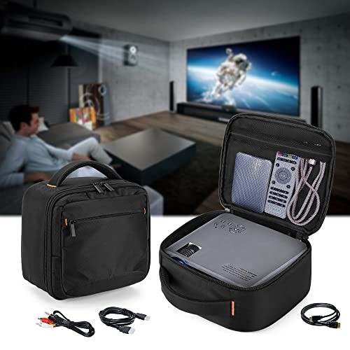 Projector Case, Mini Projector Carrying Bag Compatible for DR.J Single Layer