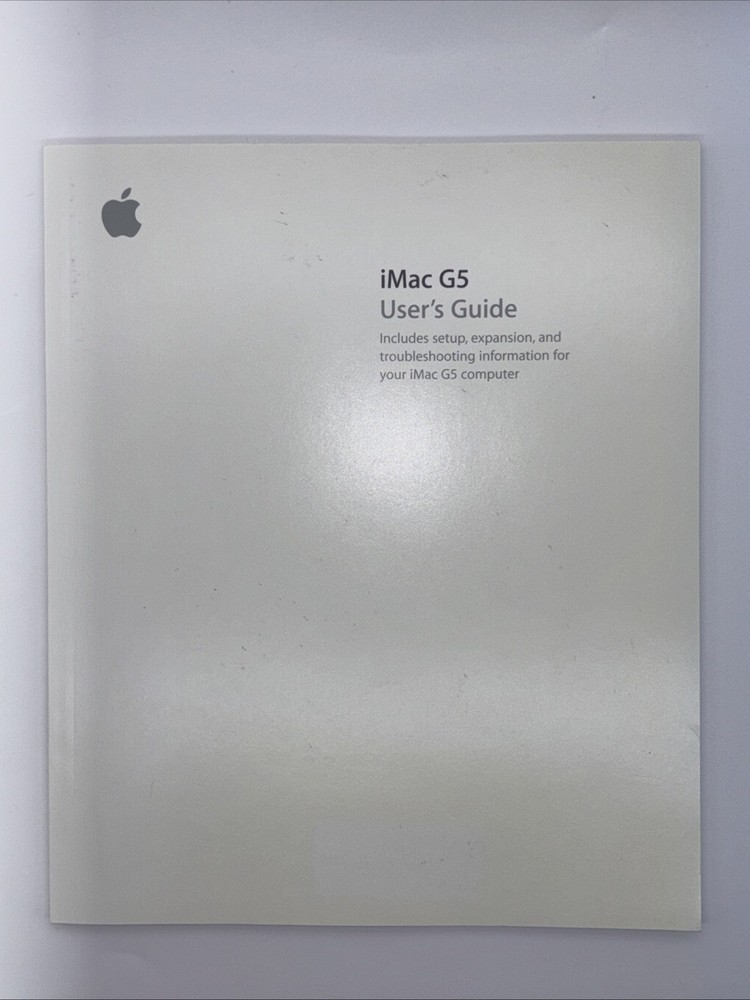 iMac G5 user's guide
