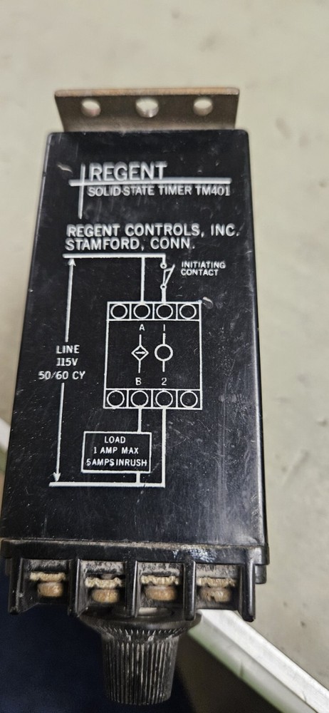 REGENT CONTROLS SOLID STATE TIMER TM401D10S